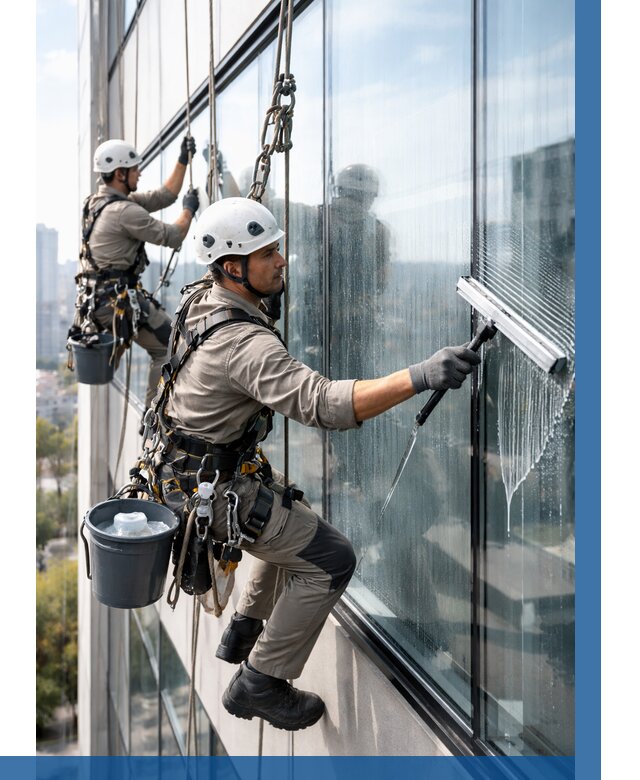 Мойка окон альпинистами в Нижнем Тагиле от 4684 р. | ВЫСОТНИК-Нжн