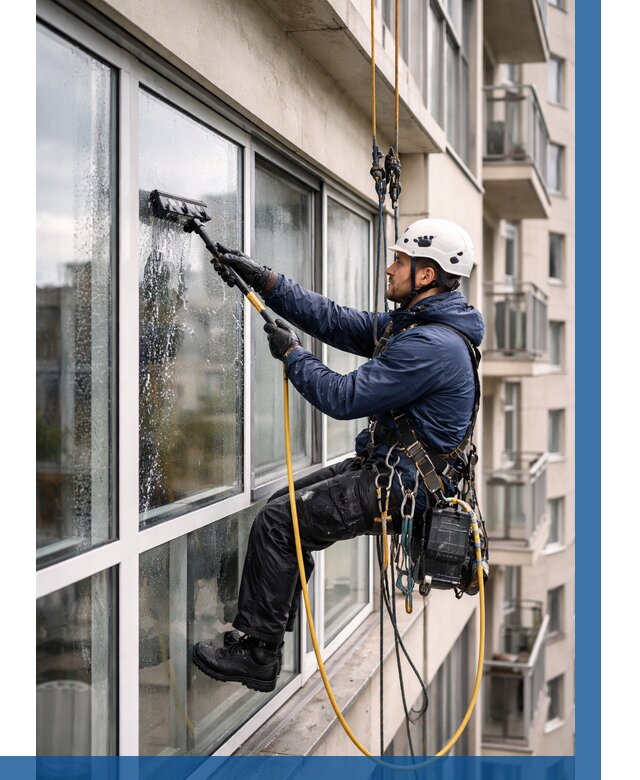 Мойка балконного остекления в Нижнем Тагиле от 3643 р. | ВЫСОТНИК-Нжн