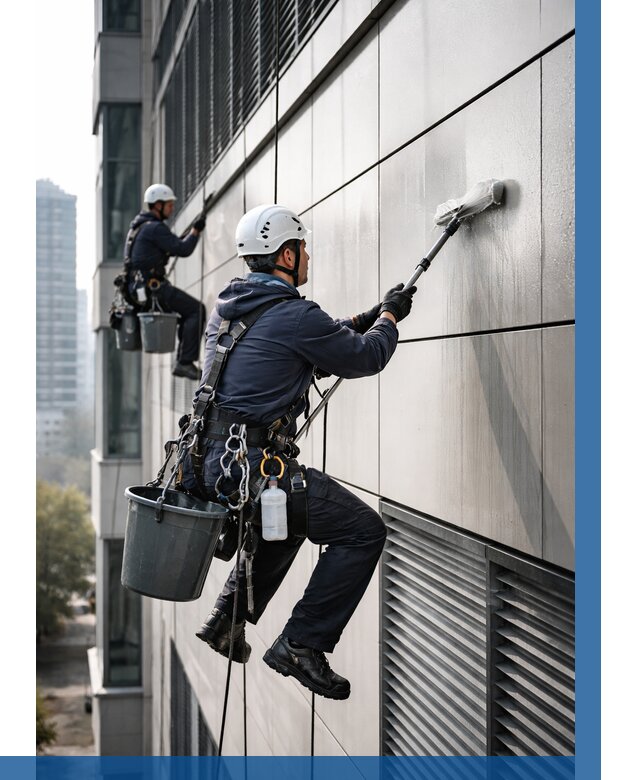 Мойка вентилируемого фасада в Нижнем Тагиле от 260 р. | ВЫСОТНИК-Нжн