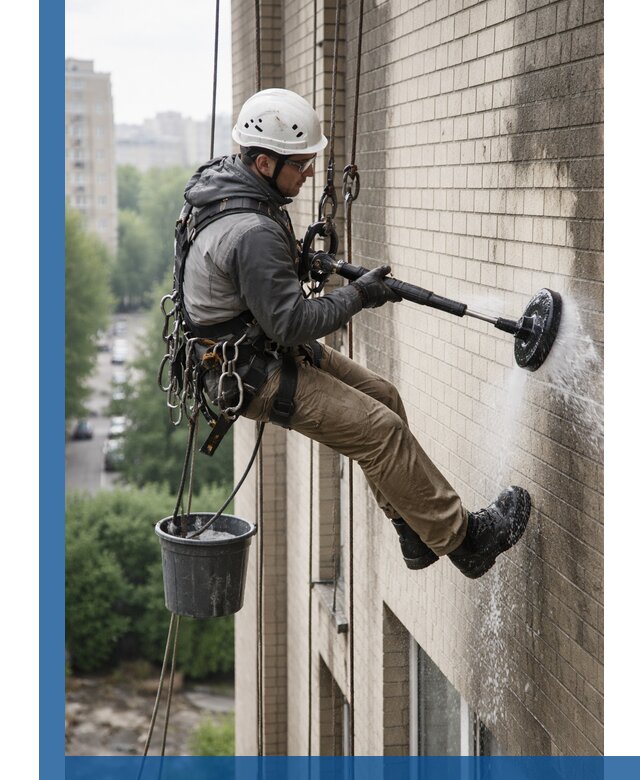 Очистка фасада от копоти в Нижнем Тагиле профессионально и безопасно