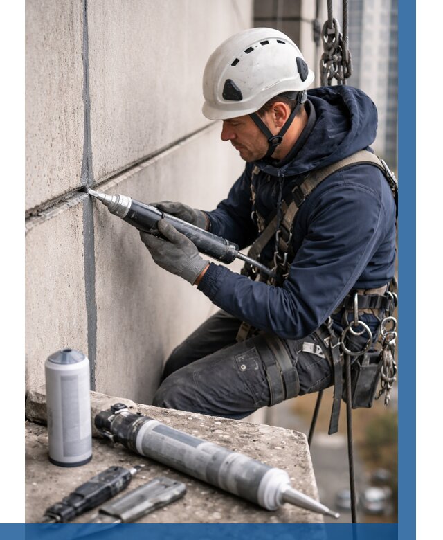 Вторичная герметизация швов в Нижнем Тагиле от 468 р. | ВЫСОТНИК-Нжн