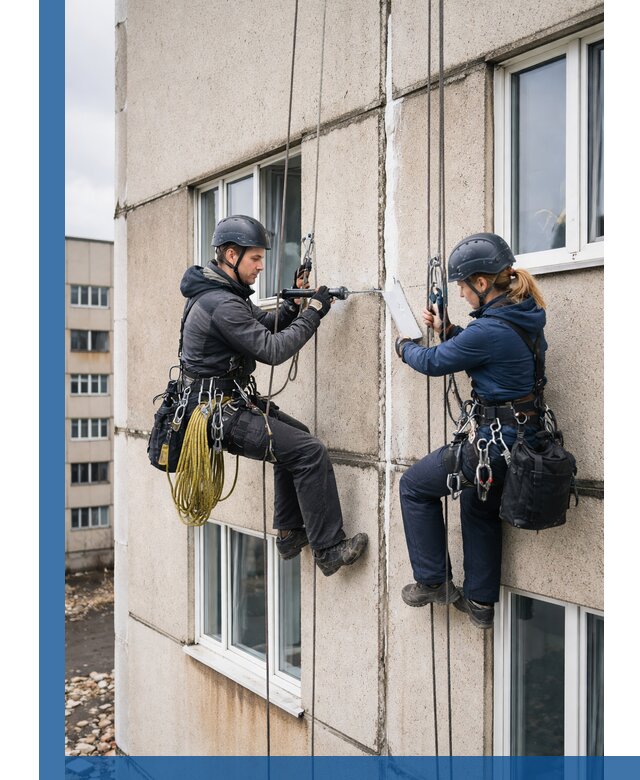 Герметизация межпанельных швов тёплым швом в Нижнем Тагиле