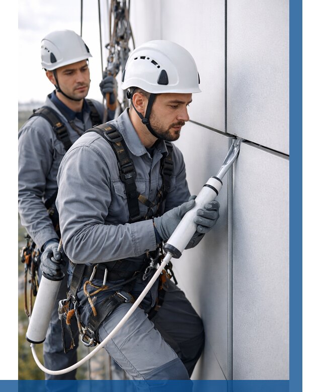 Герметизация швов вилатермом в Нижнем Тагиле от 625 р. | ВЫСОТНИК-Нжн