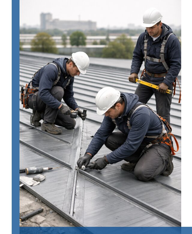 Ремонт фальцевой кровли в Нижнем Тагиле срочно и качественно