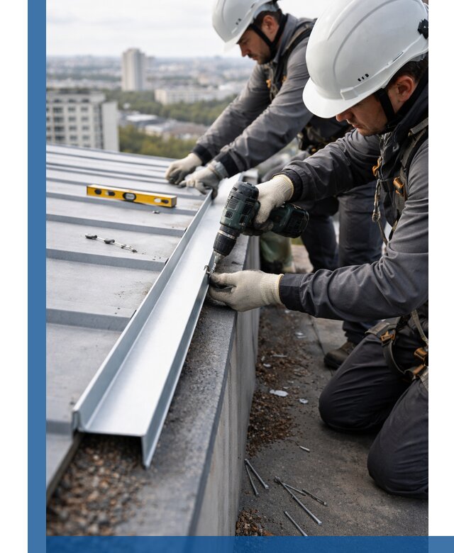 Монтаж капельника на кровле в Нижнем Тагиле с гарантией качества