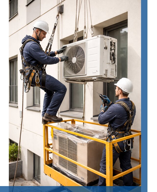 Демонтаж внешнего блока кондиционера в Нижнем Тагиле от 3643 р. | ВЫСОТНИК-Нжн