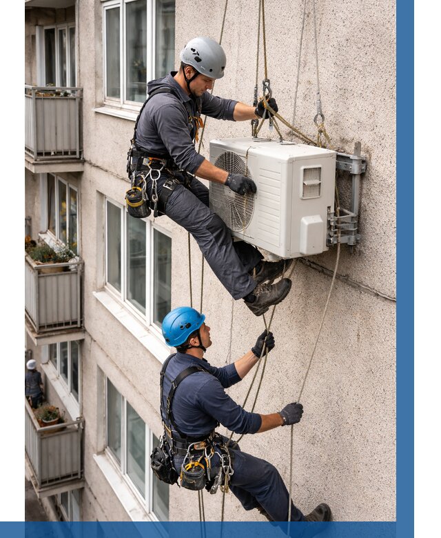 Перенос внешнего блока кондиционера в Нижнем Тагиле от 9368 р.| ВЫСОТНИК-Нжн