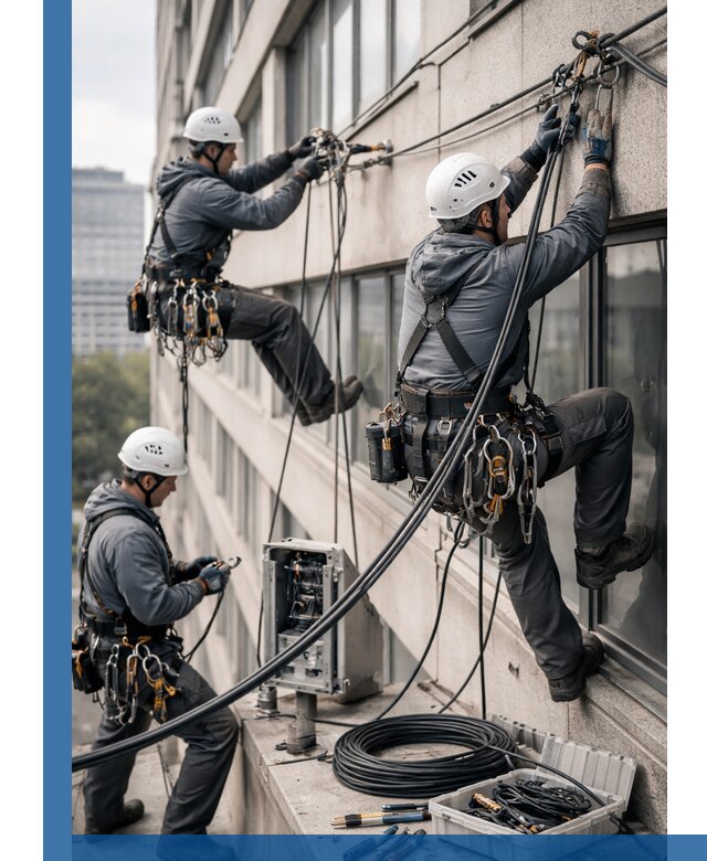 Прокладка оптоволоконного кабеля в Нижнем Тагиле под ключ с тестированием