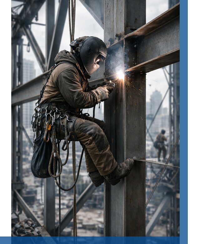 Высотные сварочные работы в Нижнем Тагиле от 3643 р. | ВЫСОТНИК-Нжн