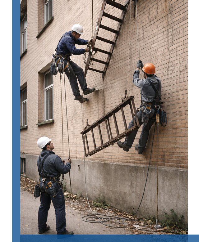 Демонтаж пожарной лестницы в Нижнем Тагиле быстро и безопасно