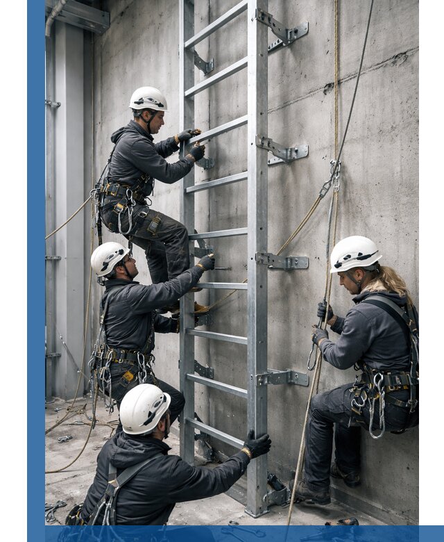 Монтаж металлических лестниц в Нижнем Тагиле под ключ со гарантией