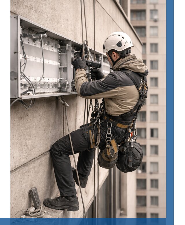 Ремонт вывески на высоте в Нижнем Тагиле от 4684 р. | ВЫСОТНИК-Нжн