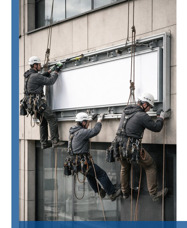 Профессиональный монтаж светового короба под ключ в Нижнем Тагиле