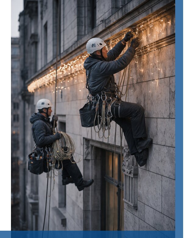 Монтаж новогодней иллюминации в Нижнем Тагиле от 8848 р. | ВЫСОТНИК-Нжн