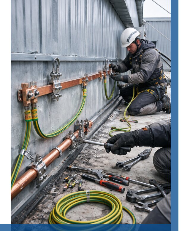 Монтаж заземления здания в Нижнем Тагиле от 26023 р. | ВЫСОТНИК-Нжн