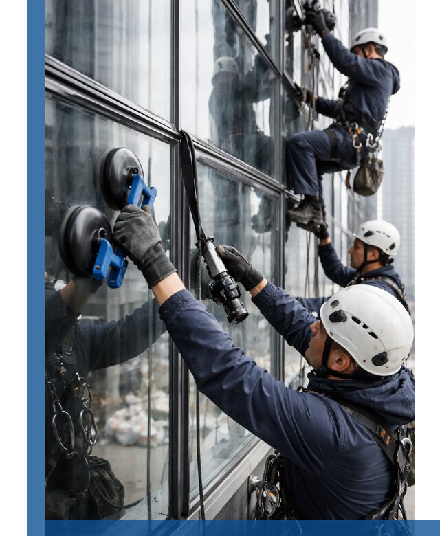 Радиусное остекление фасадов под ключ в Нижнем Тагиле с гарантиями