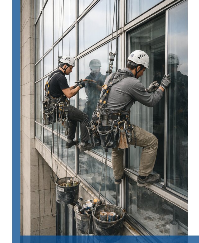 Ремонт витражных конструкций и фасадного остекления в Нижнем Тагиле