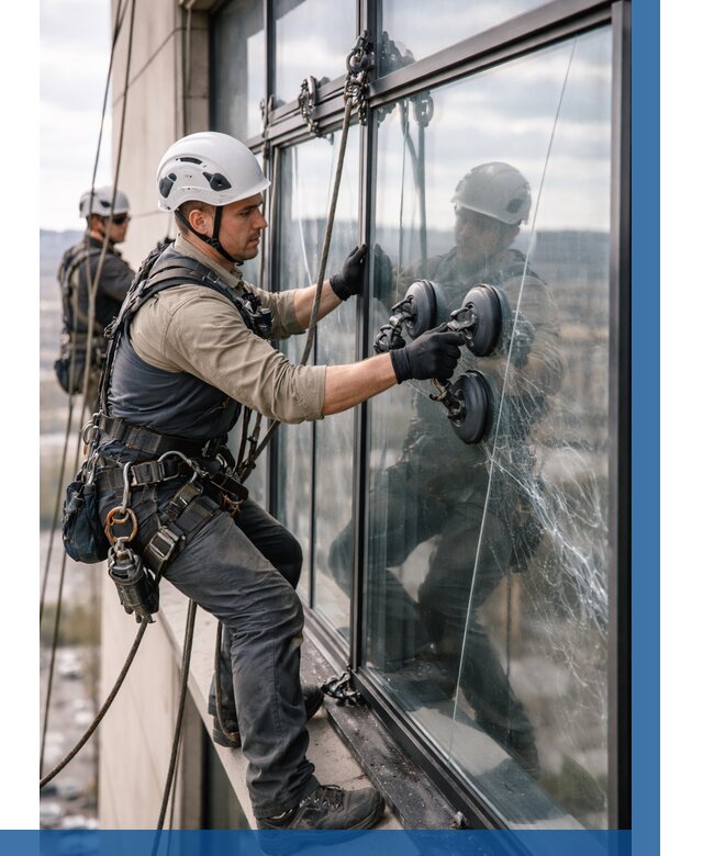 Замена стекла в витраже в Нижнем Тагиле под ключ от 8848 р. | ВЫСОТНИК-Нжн