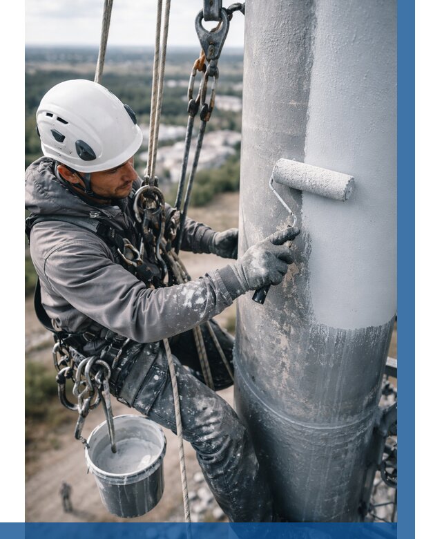 Покраска мачт связи под ключ в Нижнем Тагиле от 885 р. | ВЫСОТНИК-Нжн