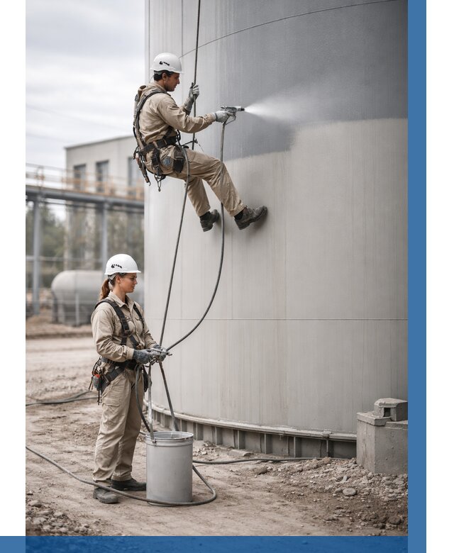 Покраска резервуаров в Нижнем Тагиле от 1249 р. | ВЫСОТНИК-Нжн — заказать