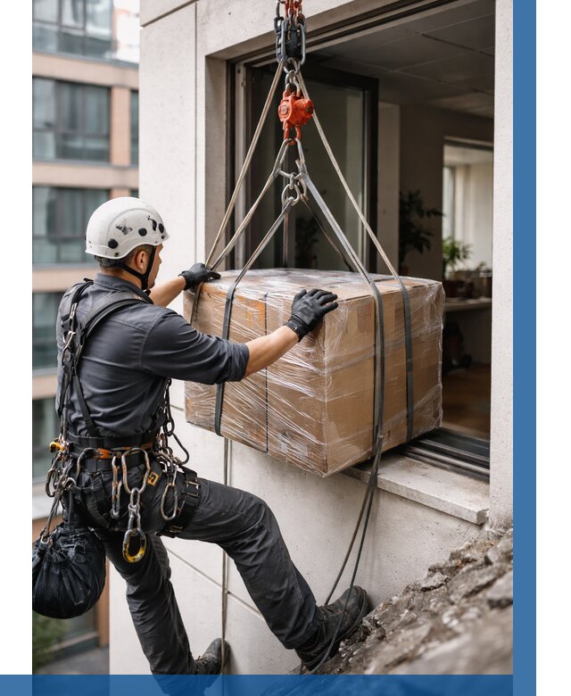 Подъем груза через окно в Нижнем Тагиле от 4684 р. | ВЫСОТНИК-Нжн