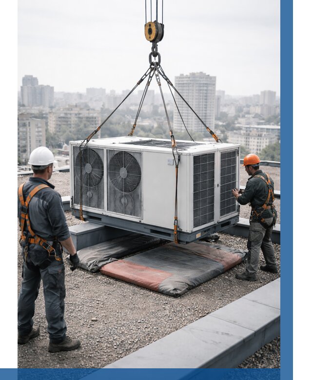 Подъем груза на крышу в Нижнем Тагиле от 5205 р. | ВЫСОТНИК-Нжн заказать