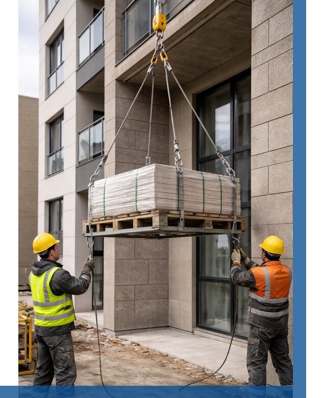 Подъем керамогранита на этаж в Нижнем Тагиле от 3643 р. | ВЫСОТНИК-Нжн