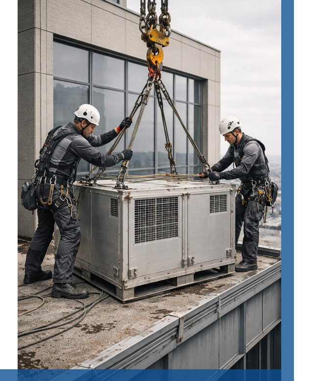 Такелажные работы на высоте в Нижнем Тагиле от 8327 р. | ВЫСОТНИК-Нжн