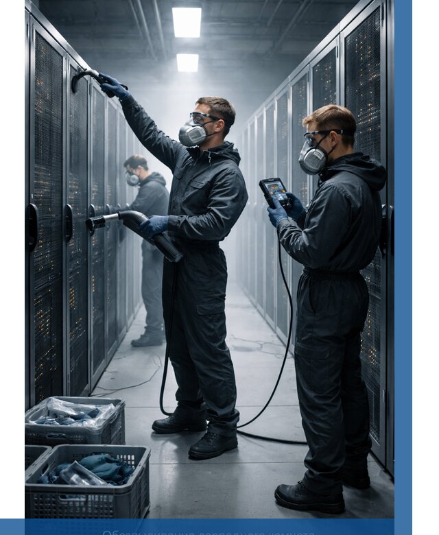 Обеспыливание серверной комнаты в Нижнем Тагиле от 4684 р. | ВЫСОТНИК-Нжн