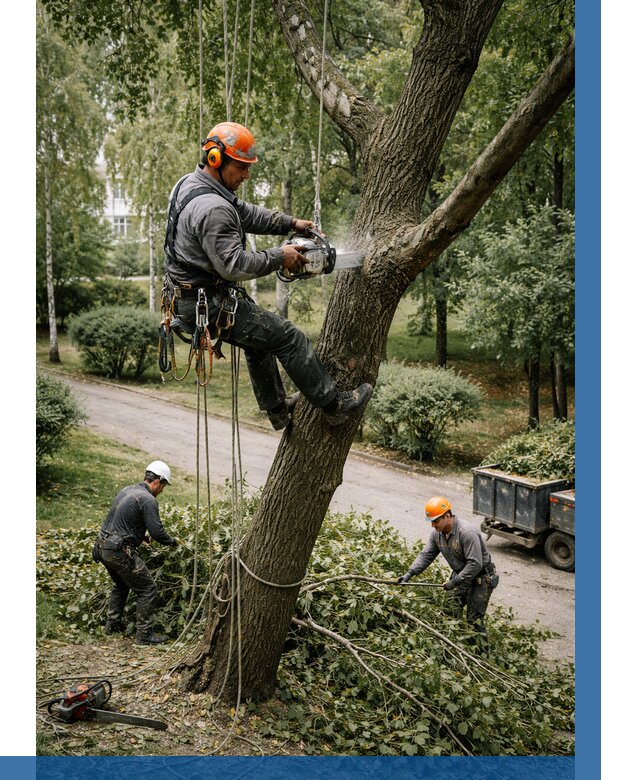 Кронирование деревьев в Нижнем Тагиле от 6766 р. | ВЫСОТНИК-Нжн