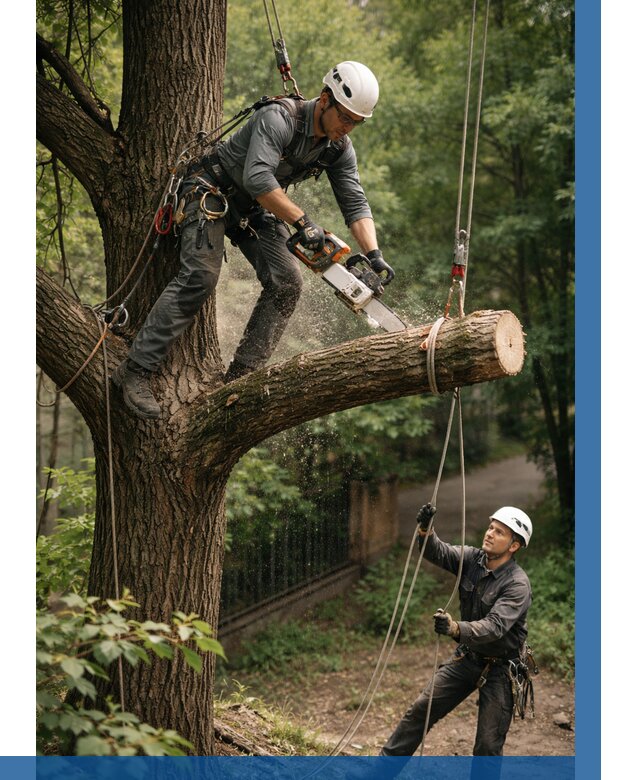 Спил деревьев альпинистами в Нижнем Тагиле от 8327 р. | ВЫСОТНИК-Нжн