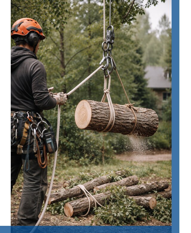 Валка деревьев частями в Нижнем Тагиле от 7807 р. | ВЫСОТНИК-Нжн