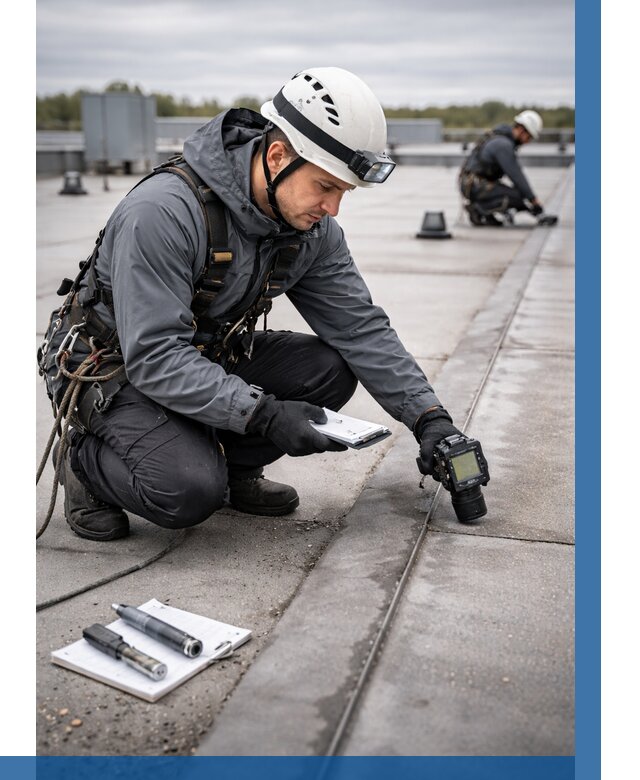 Обследование кровли на протечки в Нижнем Тагиле от 4684 р. | ВЫСОТНИК-Нжн