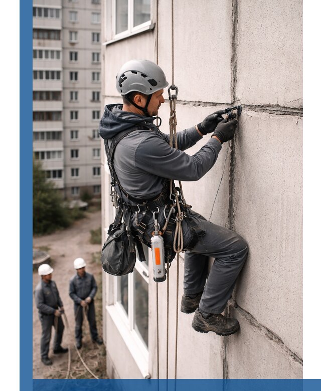 Обследование межпанельных швов и герметизация в Нижнем Тагиле