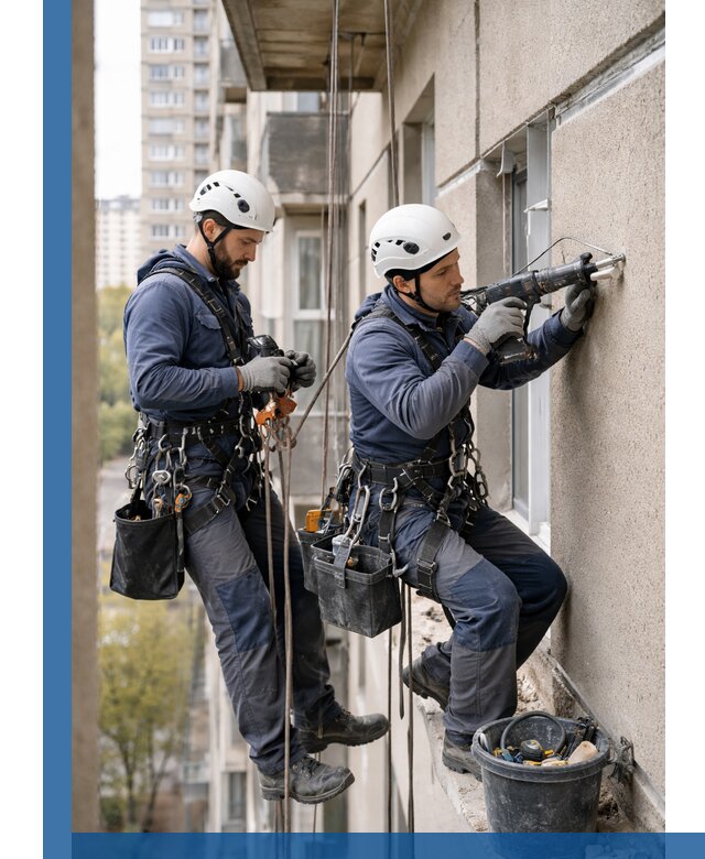 Промышленные альпинисты высотные работы и монтаж в Нижнем Тагиле